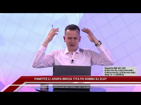 TV REPLIKA 25.05.2023. - PAMTITE LI JOSIPA BROZA TITA PO DOBRU ILI ZLU?
