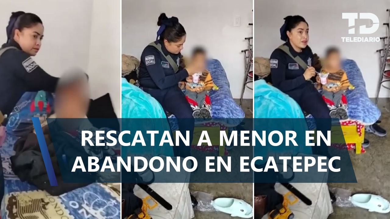 Localizan a menor presuntamente abandonado en una vivienda de Ecatepec