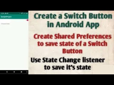 Switch Button with state change Listener