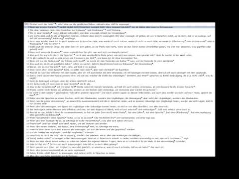 1. Korintherbrief  Kapitel 14