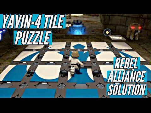 LEGO Star Wars: The Skywalker Saga - Yavin-4 Tile Puzzle REBELLION *SOLVED*