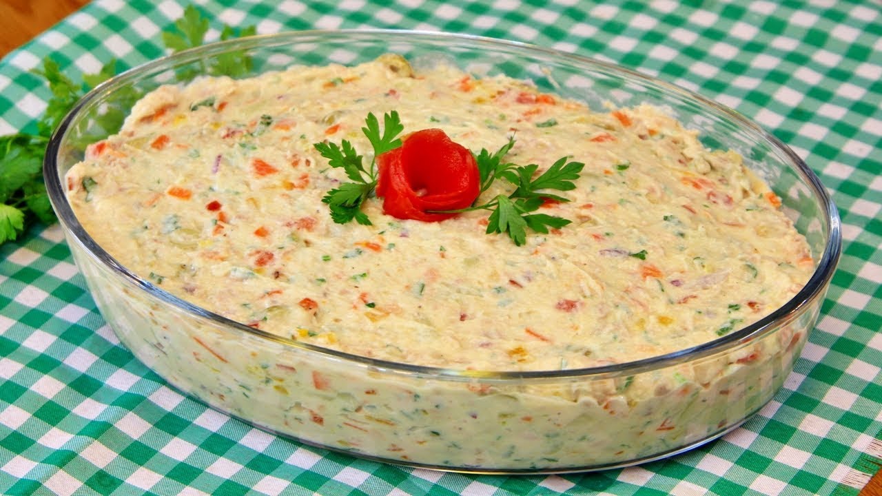 SALADA DE BATATA COM ATUM | SALADA DE MAIONESE SUPER FÁCIL E RÁPIDA