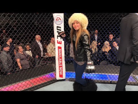 UFC 222 Inside the octagon with tony ferguson and Hanging out with Brian ortega and Khabib Time