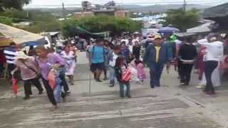 preview picture of video 'Danzas de Tecuanes Suben al Calvario, Acatlán de Osorio, Puebla, Fiestas San Rafael 2014 (Parte I)'