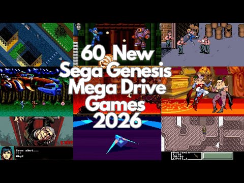 60 New Sega Genesis & Mega Drive Games in Development in 2026