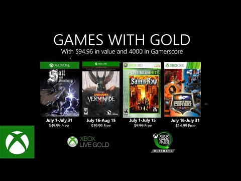 Xbox Live Gold Lineup Revealed | Xbox Games with Gold July 2022 🔥