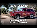 Twin-Engine 71 VW Squareback Type 3 Gasser Style - Just Two Cool