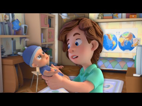 Lalka Niemowlę | Kreskówki i filmy edukacyjne dla dzieci | Fiksiki