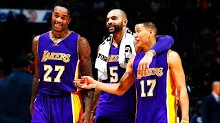 Jeremy Lin林書豪-11/18/2014 Lakers vs Hawks 湖人vs老鷹