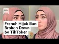 tiktoker calls out hijab ban in france