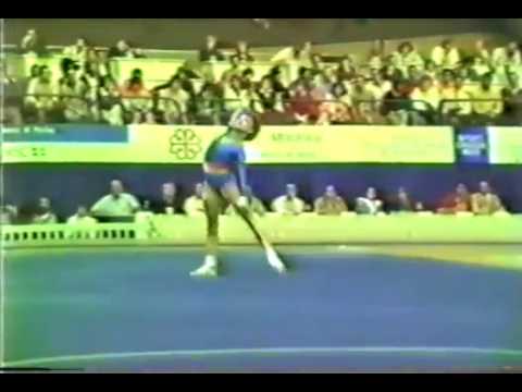 3rd T GDR Dagmar Kersten FX   1985 World Gymnastics Championships 9 775