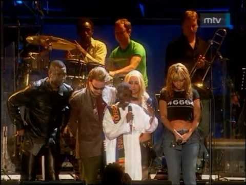 Queen, Dave Stewart, Bono Vox, Anastacia, Youssou N'Dour & Beyoncé - Amandla (46664 Cape Town 2003)