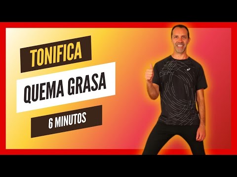 Baja de Peso y Tonifica con Ejercicios para Principiantes en 6 Minutos.