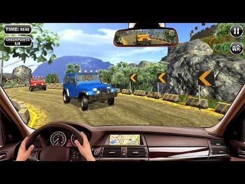 Offroad Jeep Driving Best Jeep Games Simulator: Green Jeep 4x4 Unlocked - Android GamePlay 3D
