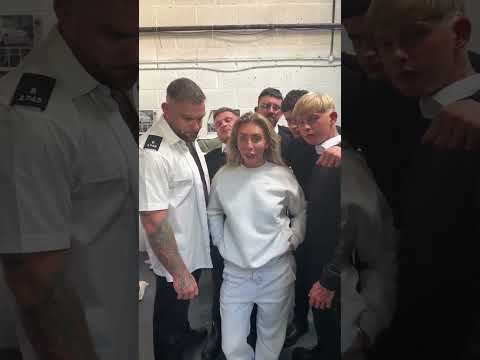 Bonnie Blue making sure all of the prison staff are well looked after #bonnieblue #fyp