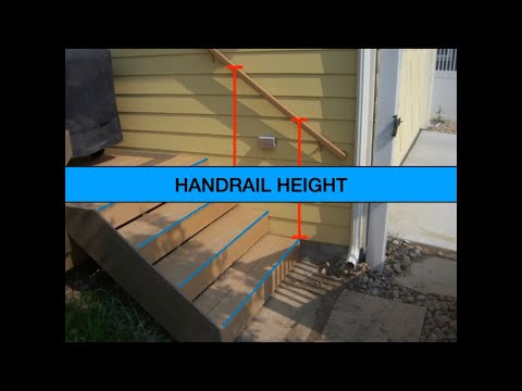 Handrail Height Building Codes