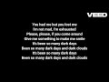 Rod Wave Dark Clouds Lyrics