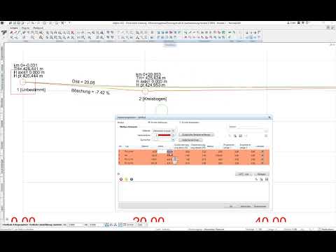 Allplan Road Schulung - Die Vertikale Achsgeometrie