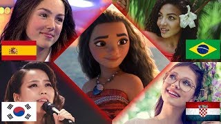 HOW FAR I&#39;LL GO - performed LIVE by 18 voices of Moana