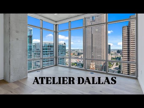ATELIER Dallas FULL APARTMENT TOUR! Walkthrough video