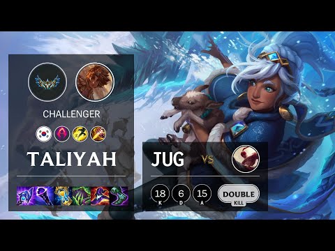 Taliyah Jungle vs Lee Sin - KR Challenger Patch 12.2