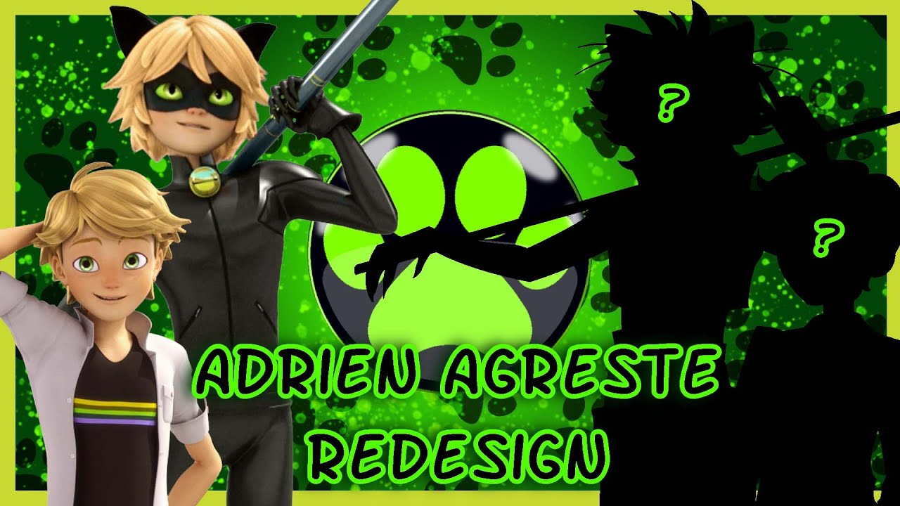 Miraculous Redesign Speedpaint || Adrien Agreste chat ||