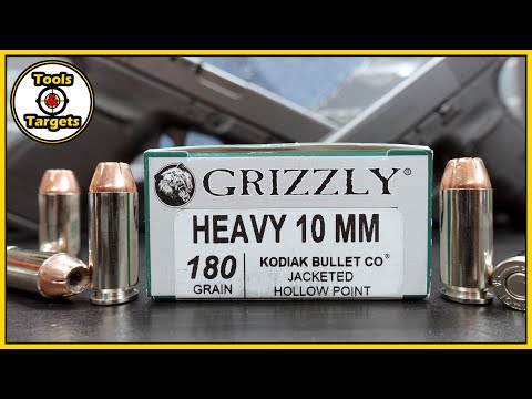 The Bear Necessities!...10MM Grizzly Kodiak Self-Defense AMMO Ballistic Gel Test & Review!