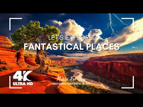Heaven on Earth in 4K | Most Beautiful Places in the World in 4K UHD | Epic Cinematic Music