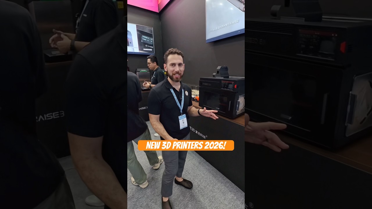 New 3D Printers for 2026 @ TCT Shenzhen