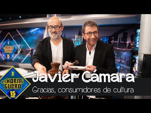 Javier Cámara hace una dedicatoria a toda la gente que sigue consumiendo cultura - El Hormiguero