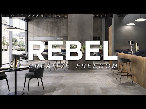 Flaviker Rebel tegel 80x80cm - Bronze