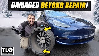 Do THIS when you CRACK your TESLA wheel!