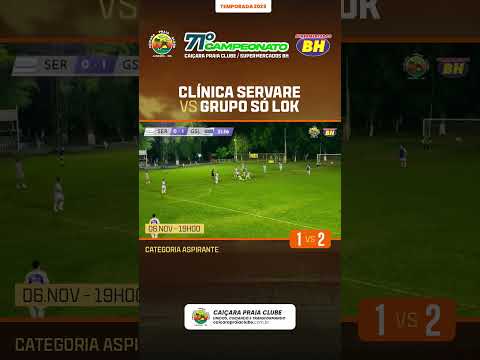 Clínica Servare 1x2 Grupo Só Lok #caicarapraiaclube #supermercadosbh #janauba #minasgerais