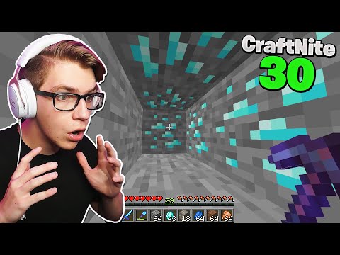 CraftNite: #30 - I used Kaz's *SECRET* Mining Method to find Diamonds... (it worked)