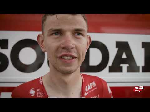 Video: Andreas Kron racing om home roads in his first Tour de France