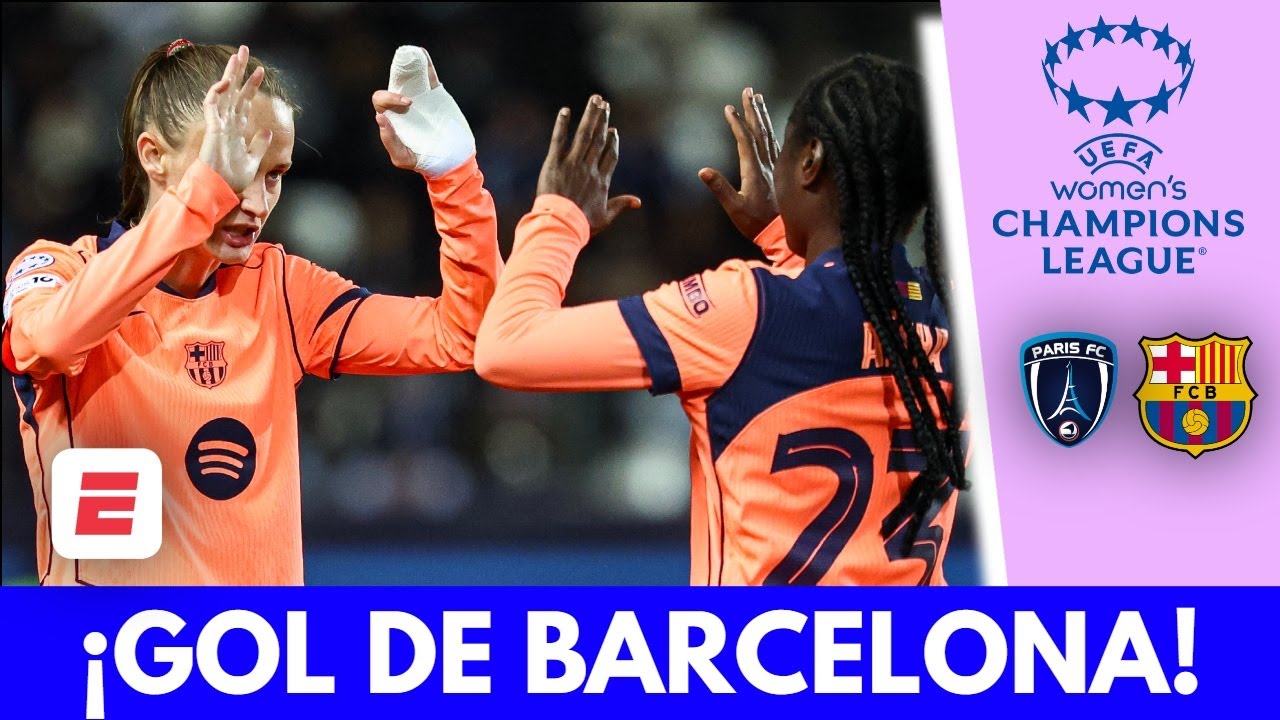 Barcelona aumenta la ventaja 2-0 ante Paris con gol de Caroline Graham | Champions League Femenina
