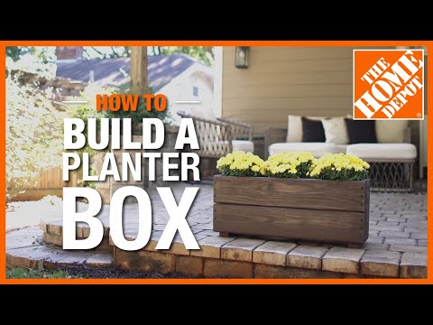 How to Build a Planter Box | The Home Depot