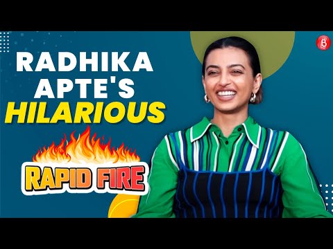Radhika Apte's FUN Rapid Fire on Shah Rukh Khan, Varun Dhawan, dating rumours