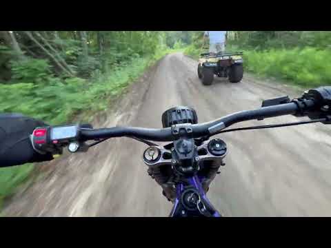 SURRON LBX 2023 EPIC MUDDY TRAIL RIDE!!! YAMAHA GRIZZLY, CF MOTO, MOTO4!