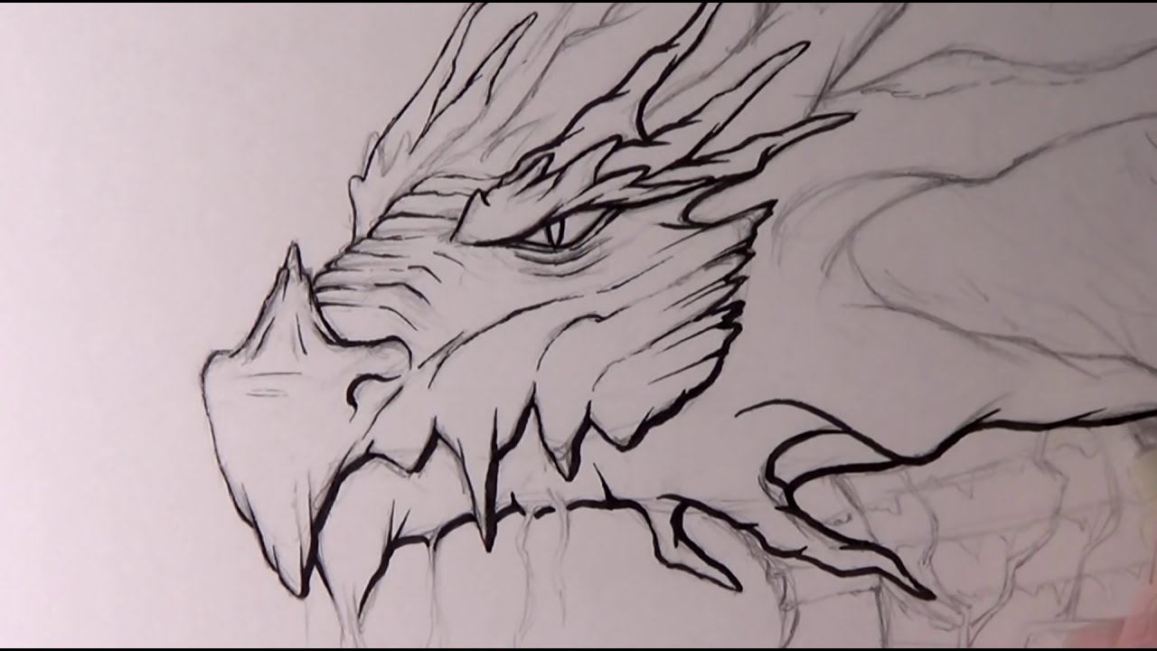 draw a fantasy earth dragon by lethalchris