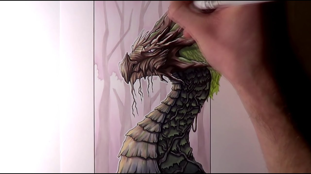 drawing an earth dragon by lethal chris