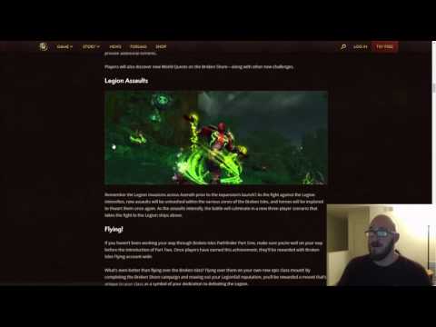 Blizzcon Day 1 Highlights! WoW Patch 7.1.5 and 7.2!!!