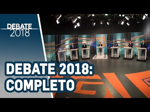 Debate 2018 | TV Gazeta - Presidência da República - 1º Turno (Completo)