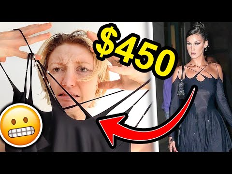 我花了 415 美元購買貝拉-哈迪德的名牌黑色連衣裙 (I spent $415 on Bella Hadid's Designer Black Dress)