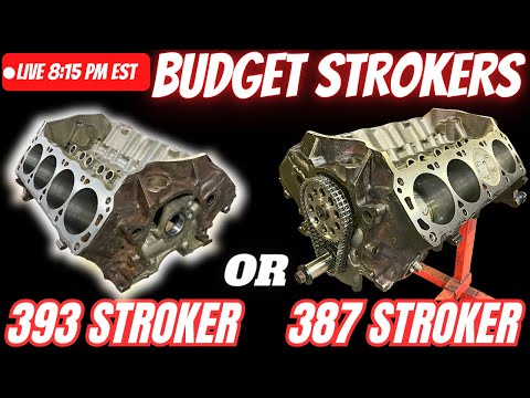 351w Budget Builds The 387 Stroker or 393 Stroker Which One And WHY?