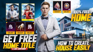 Get Free Home Coins | How To create Own Home | Home Shop  Event | PUBGM