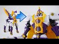 Transformation Super 10 White Horn Duke Knight Unicorn Transformation Robot