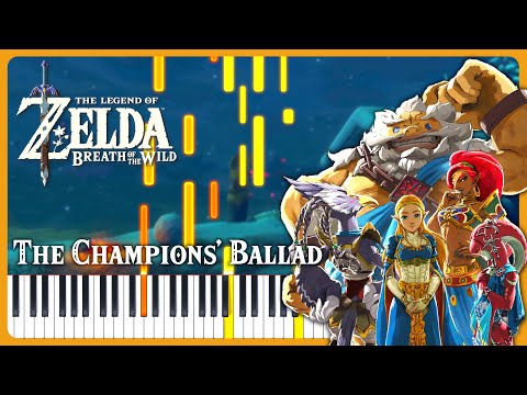 The Champions' Ballad (Album Ver.) ~ The Legend of Zelda: Breath of the Wild | Piano Cover