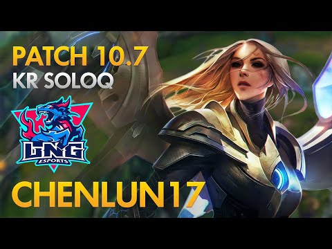 LNG Esports Chenlun17 - Top Lane: Kayle vs Maokai - KDA 22/2/13