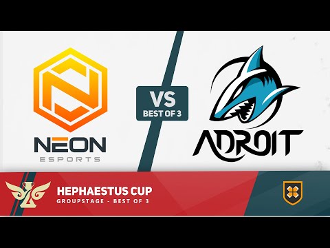Neon Esports vs Adroit Game 2 (BO3) | Hephaestus Cup Groupstage